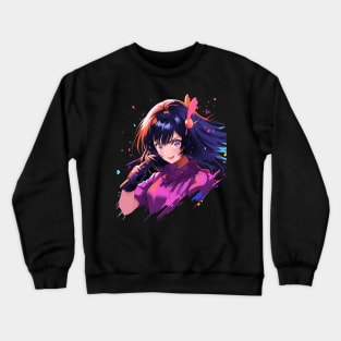 hoshino anime fanart Crewneck Sweatshirt